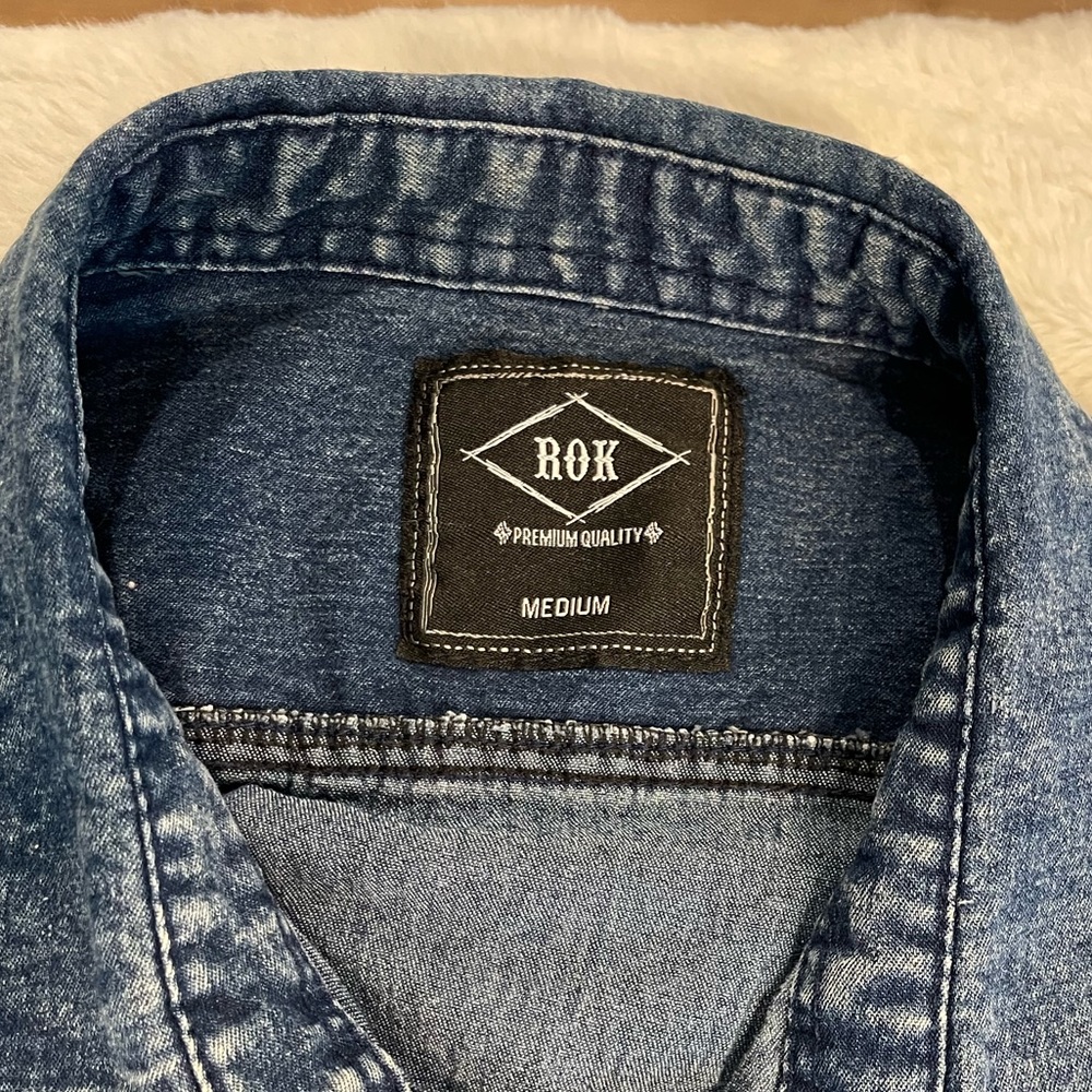 ROK medium stonewashed blue - Picture 3 of 5